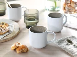 Creatable Becher & Tassen|Geschirrset|Nordic Fjord - Kaffeebecher 6-tlg - beige