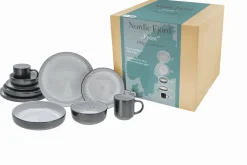 Creatable Geschirrset|Nordic Fjord - Kombiservice 10-tlg - beige