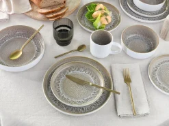 Creatable Geschirrset|Nordic Fjord - Kombiservice 30-tlg - beige