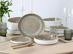 Creatable Geschirrset|Teller|Nordic Fjord - Tellerset 18-tlg - beige