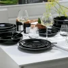 Creatable Geschirrset|Teller|Nordic Gourmet - Tellerset 18-tlg - Schwarz