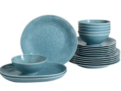Creatable Geschirrset|Teller|Orient Mandala - Tellerset 20-tlg - Stein