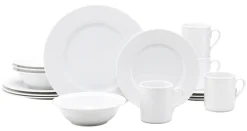 Creatable Geschirrset|Polo - Kombiservice 16-tlg - Weiss