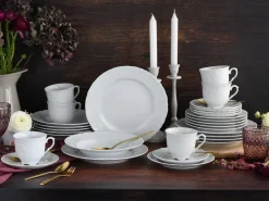 Creatable Geschirrset|Roccoco - Kombiservice 30-tlg - Weiss