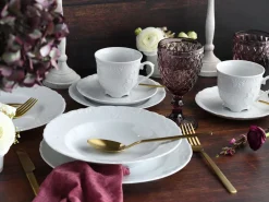 Creatable Geschirrset|Roccoco - Kombiservice 30-tlg - Weiss