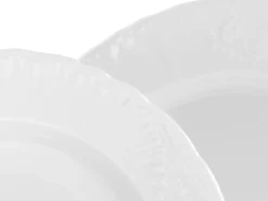 Creatable Geschirrset|Rokoko - Tafelservice 12-tlg (mo) - Weiss