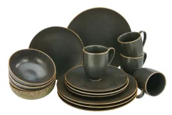 Creatable Geschirrset|Rusty - Kombiservice 16-tlg, Rustikal - Kombiservice 16-tlg - Pastell