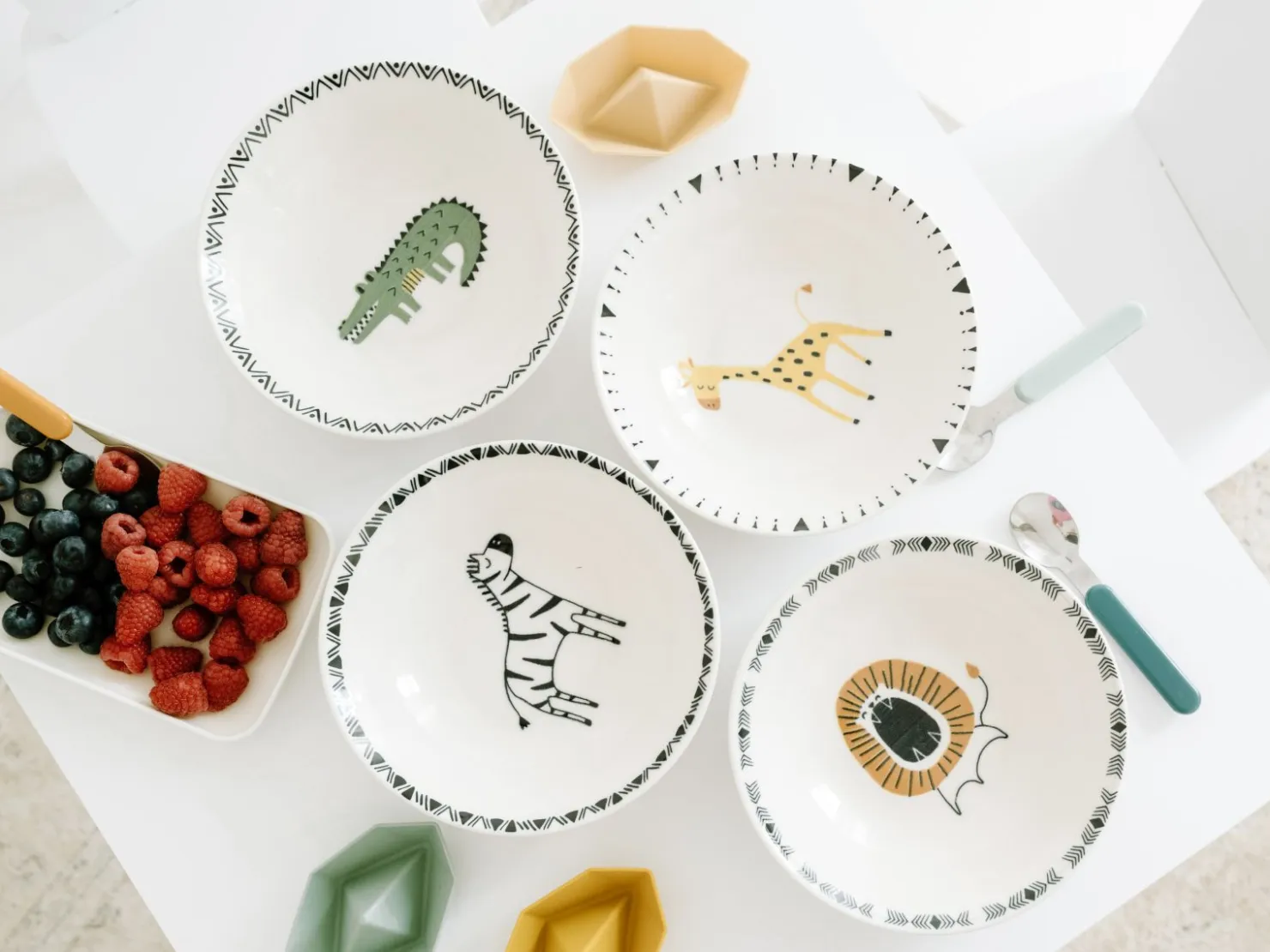 Creatable Bowls & Schüsseln|Safari - Mehrzweckschale 4-tlg - Bunt