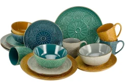 Creatable Geschirrset|Samarkand - Kombiservice 16-tlg - bunt
