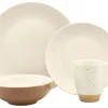 Creatable Geschirrset|Sand Dunes - Kombiservice 16-tlg - creme