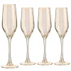 Creatable Gläser|Shiny - Sektglas 4-tlg - gold