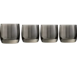 Creatable Gläser|Shiny - Whiskyglas 4-tlg - Graphit