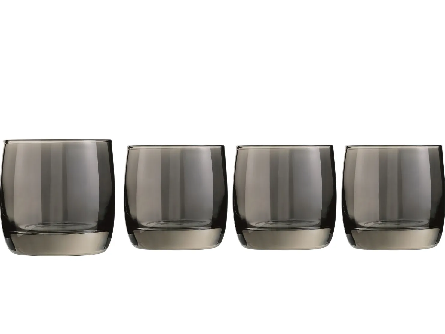 Creatable Gläser|Shiny - Whiskyglas 4-tlg - Graphit