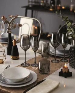Creatable Gläser|Shiny - Whiskyglas 4-tlg - Graphit