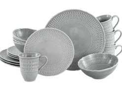Creatable Geschirrset|Sofia - Kombiservice 16-tlg - Stone