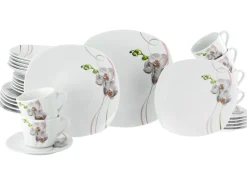 Creatable Geschirrset|Square - Kombiservice 30-tlg - Weiss