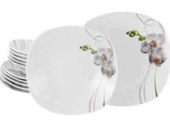 Creatable Geschirrset|Square - Tafelservice 12-tlg - Orchidee