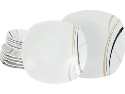 Creatable Geschirrset|Square - Tafelservice 12-tlg - Orchidee