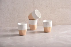 Creatable Becher & Tassen|Squeezy - Espressobecher 4-tlg - Natural