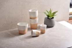 Creatable Becher & Tassen|Squeezy - Teebecher 4-tlg - Natural