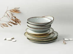 Creatable Geschirrset|Stone - Tellerset 12-tlg - Grey