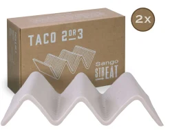 Creatable Geschirrset|Streat Food - Taco Stand 2-tlg - Schwarz