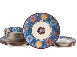 Creatable Geschirrset|Teller|Sumaya - Kombiservice 18-tlg - Red