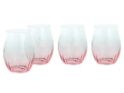 Creatable Gläser|Swirly - Longdrink 4-tlg - Spring