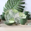 Creatable Geschirrset|Tropicana - Kombiservice 16-tlg - Grün
