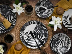 Creatable Geschirrset|Teller|Tropicana - Tellerset 12-tlg - Grün