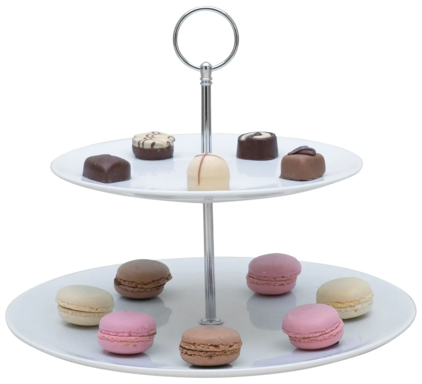 Creatable Geschirrset|Universal - Etagere 2-tlg - Weiss