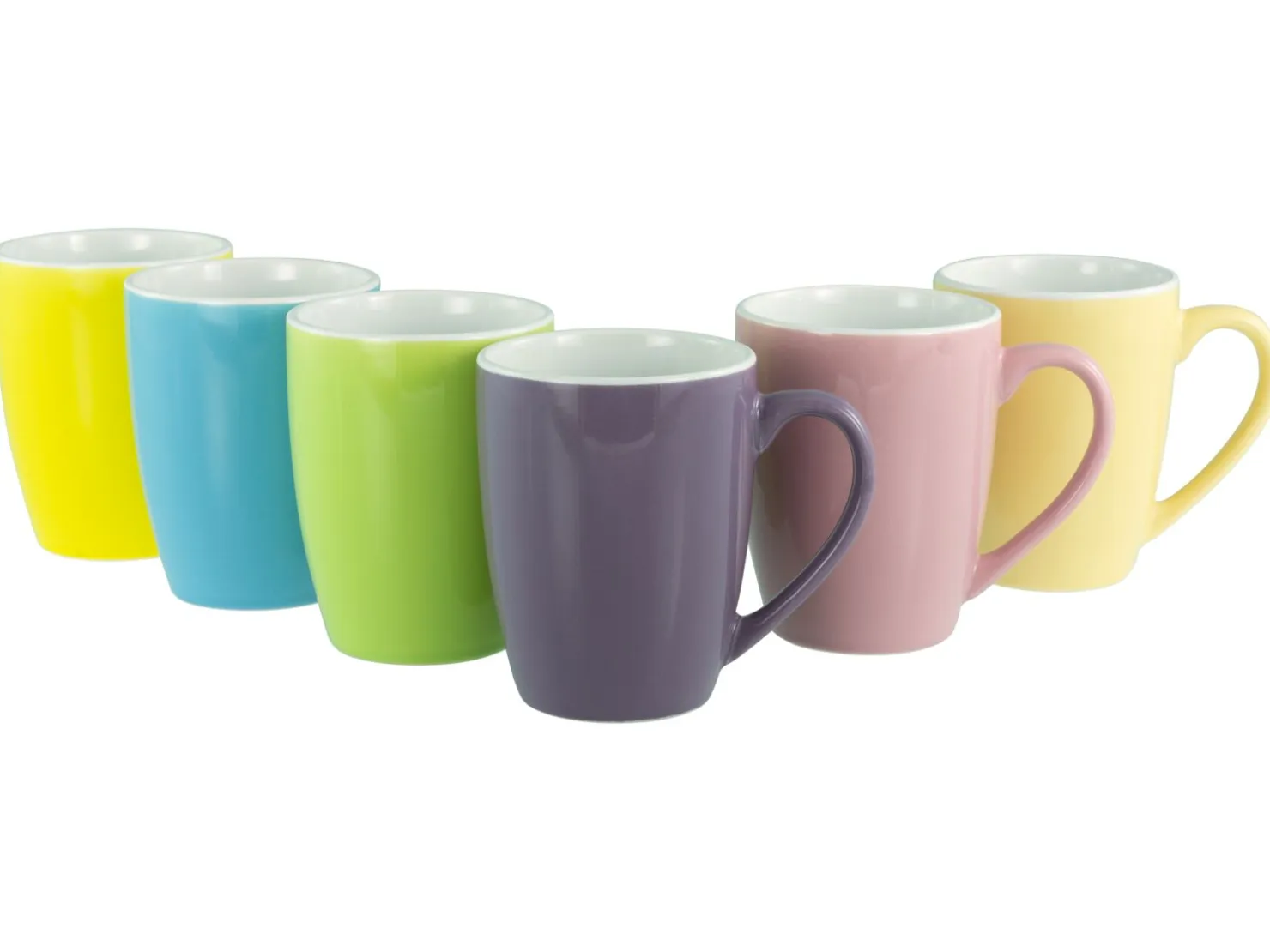 Creatable Becher & Tassen|Geschirrset|Universal - Kaffeebecher 6-tlg - bunt