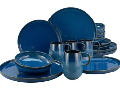Creatable Geschirrset|Uno - Kombiservice 16-tlg - Black