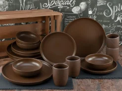 Creatable Geschirrset|Uno - Kombiservice 16-tlg - Grau