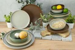 Creatable Geschirrset|Teller|Uno - Tellerset 12-tlg - Black