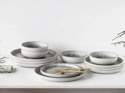 Creatable Geschirrset|Teller|Uno - Tellerset 12-tlg - Offwhite