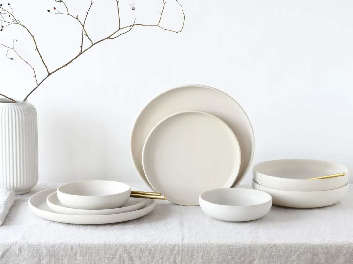 Creatable Geschirrset|Teller|Uno - Tellerset 8-tlg - Rusty Rose