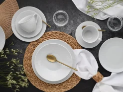 Creatable Geschirrset|Valencia - Kombiservice 30-tlg - Weiss