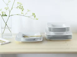 Creatable Geschirrset|Victoria - Tafelservice 12-tlg - Weiss