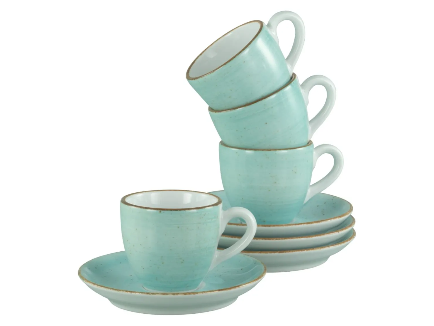 Creatable Geschirrset|Vintage Nature - Espresso Set 8-tlg - bunt