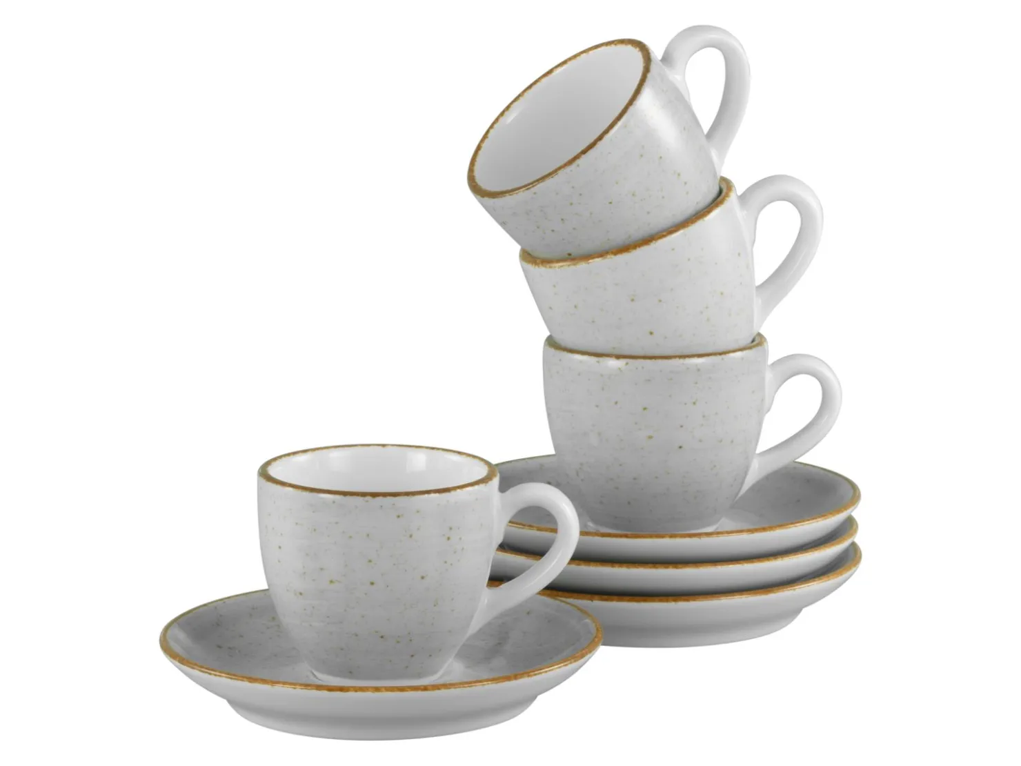 Creatable Geschirrset|Vintage Nature - Espresso Set 8-tlg - bunt