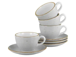 Creatable Becher & Tassen|Geschirrset|Vintage Nature - Kaffeetassen Set 8-tlg - bunt