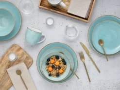 Creatable Geschirrset|Vintage Nature - Kombiservice 16-tlg - Weiss