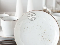 Creatable Geschirrset|Vintage Nature - Kombiservice 16-tlg - Weiss