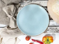 Creatable Pizza & Pasta|Geschirrset|Vintage Nature - Pizzateller 4-tlg - Weiss