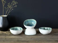 Creatable Bowls & Schüsseln|Geschirrset|Yuki - Bowl 4-tlg - Grün-blau