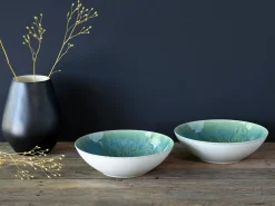 Creatable Bowls & Schüsseln|Geschirrset|Yuki - Salatschüssel 2-tlg - Grün-blau